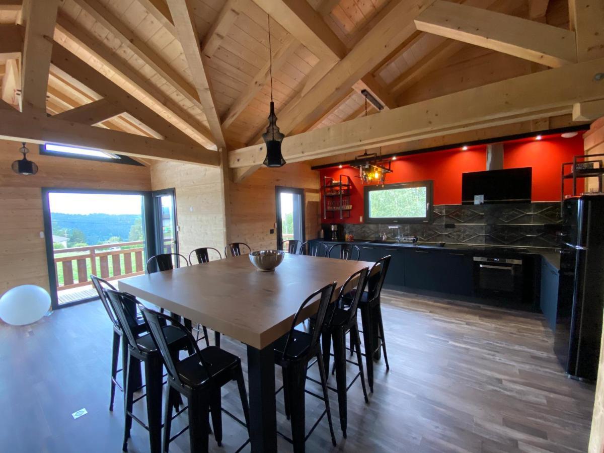 L'Adret Du Temps Chalet 10 Personnes 170M2 Жерарме Экстерьер фото