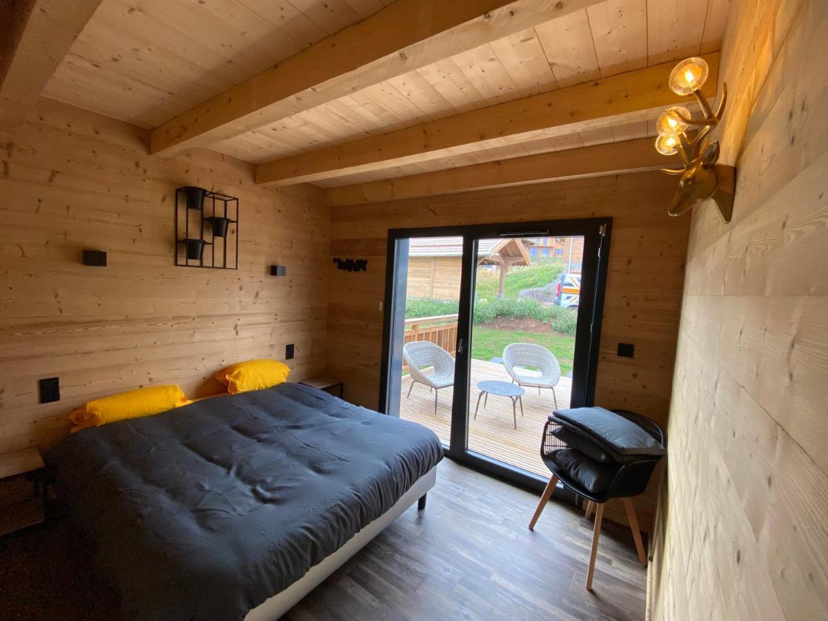 L'Adret Du Temps Chalet 10 Personnes 170M2 Жерарме Экстерьер фото