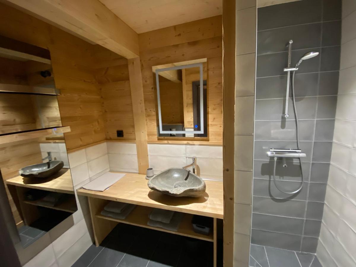 L'Adret Du Temps Chalet 10 Personnes 170M2 Жерарме Экстерьер фото