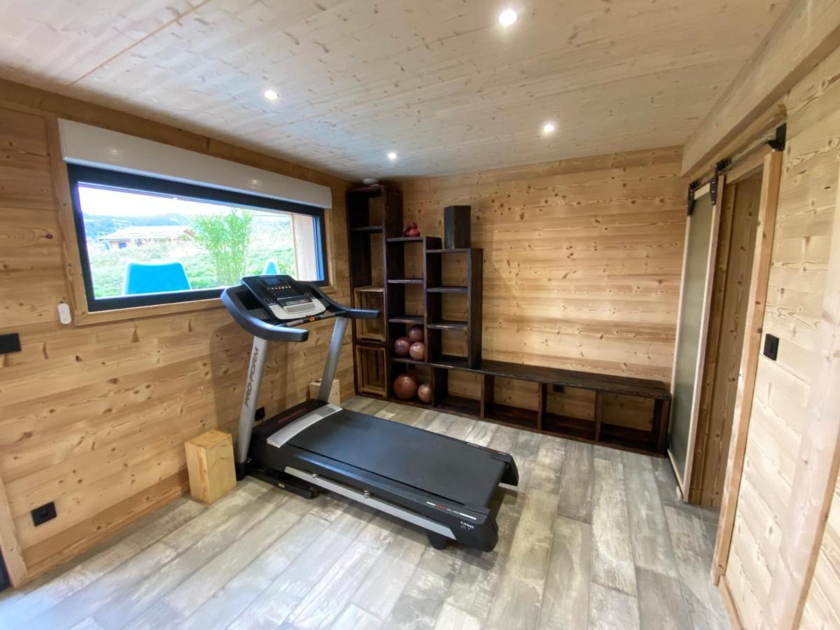 L'Adret Du Temps Chalet 10 Personnes 170M2 Жерарме Экстерьер фото