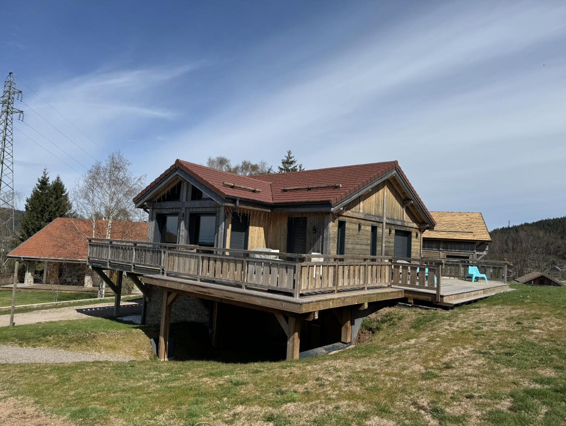 L'Adret Du Temps Chalet 10 Personnes 170M2 Жерарме Экстерьер фото