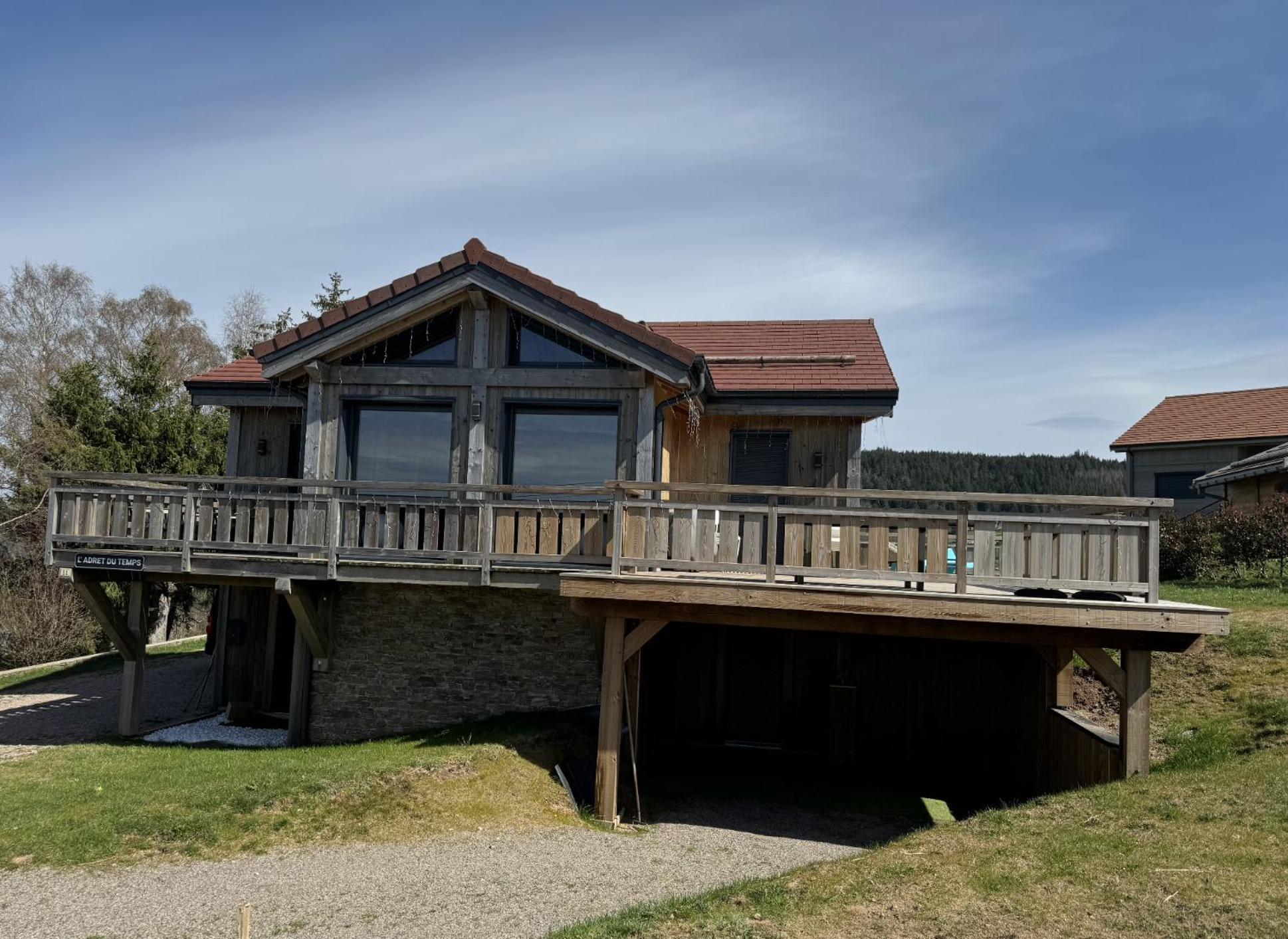 L'Adret Du Temps Chalet 10 Personnes 170M2 Жерарме Экстерьер фото